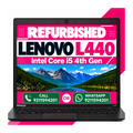 Lenovo ThinkPad L440 Intel Core i5 4th Gen & 14-Inch HD Display with Windows 11 and MS Office 2021 With 6 months warranty (Refurbished)