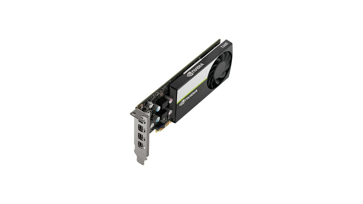 Graphics card on a white background