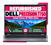 Dell Precision 7740 17.3 Inches Display ,Intel Xeon E-2276M CPU @ 2.80Ghz ,AMD Radeon Pro WX 3200 Graphics(Refurbished)