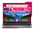 Dell Precision 7740 17.3 Inches Display ,Intel Xeon E-2276M CPU @ 2.80Ghz ,AMD Radeon Pro WX 3200 Graphics(Refurbished)