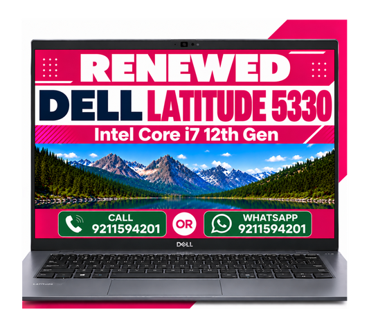 Dell 2-in-1 Touchscreen Laptop Latitude 5330 Intel Core i7 12th Gen 13.3" FHD Windows 11 Pro and  MS Office 2021 with 1 Year Warranty (Renewed)