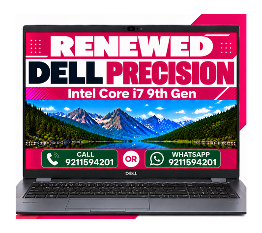 Dell Precision 3541 Intel Core i7 9th Gen 15.6" FHD Display with Microsoft Windows 11 (Renewed)