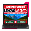 Lenovo Thinkpad P14s Gen 2 Intel core i7 11th Gen 14"FHD Display Nvidia T500 GPU Workstation Laptop Windows 11 with Ms Office 2021 (Renewed)