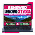 Lenovo ThinkPad X1 Yoga 2 in 1 touchscreen laptop Intel i7 10th Gen with Windows 11 Pro and MS Office 2021 with 1 year warranty (Renewed)