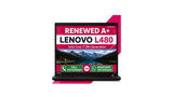 Lenovo Thinkpad L480 Intel Core I7 8th Gen 14" HD Display Windows 11 Pro With Ms Office 2021 with 1-year Warranty (Refurbished)