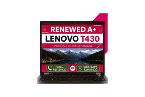 Lenovo Thinkpad T430 Intel Core i5 3rd Gen 14 Inch HD Screen Display Laptop Windows 11 With Ms Office 2021 (Refurbished)