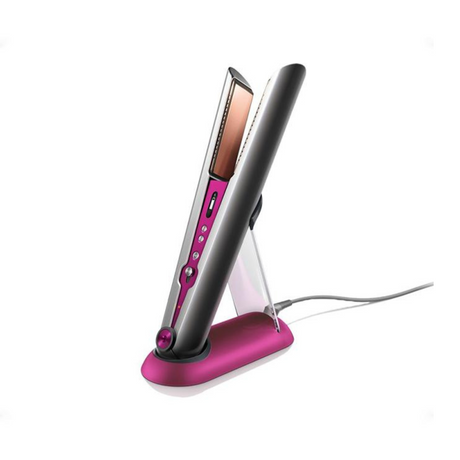 Dyson Corrale Straightener (Fuchsia /Bright Nickel), Type: Comb (Renewed)