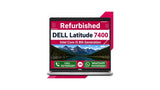 Dell Latitude 7400 Intel Core i5 8th Gen 14" FHD Display Laptop Windows 11 With MS Office 2016 (Refurbished)