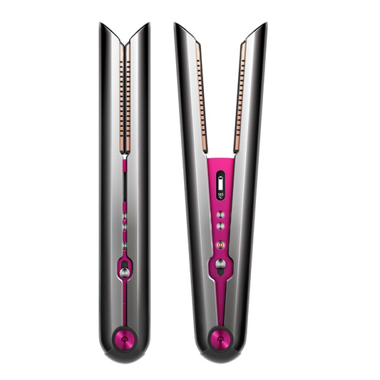 Dyson Corrale Straightener (Fuchsia /Bright Nickel), Type: Comb (Renewed)