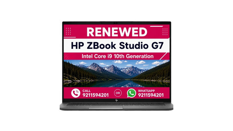 HP ZBook Studio G7 i9 Workstation Renewed Laptop Windows 11