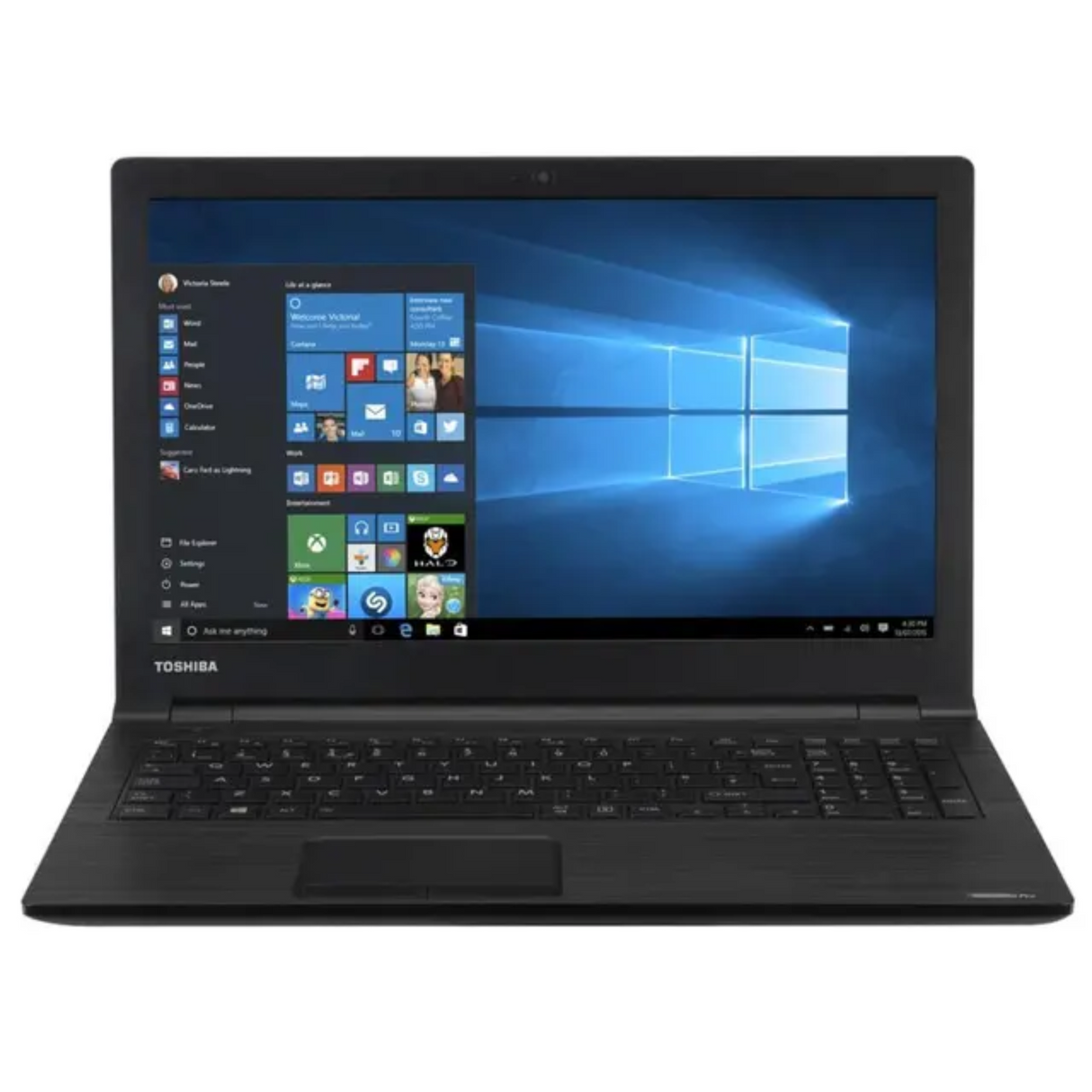 Refurbished Toshiba Satellite Pro A40-C i3 6th Gen 14" HD Display 8GB RAM 128GB SSD Windows 10 Laptop