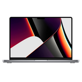 Apple MacBook Pro A2442 2021 (14-inch, M1 Pro chip with 8‑core CPU and 14‑core GPU, 16GB RAM, 512GB SSD) (Renewed)