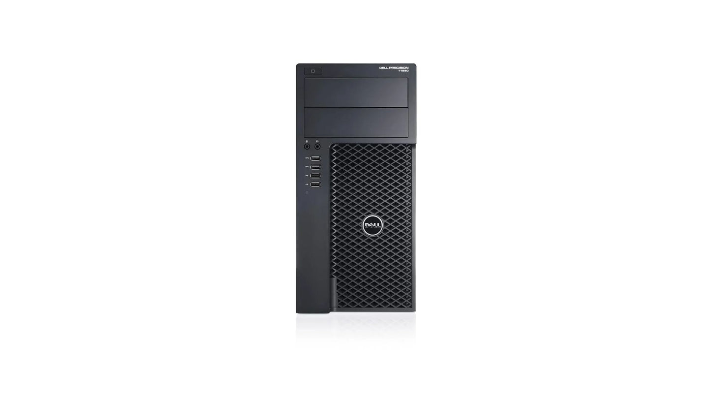 Dell Precision T1650 Refurbished Workstation on white background