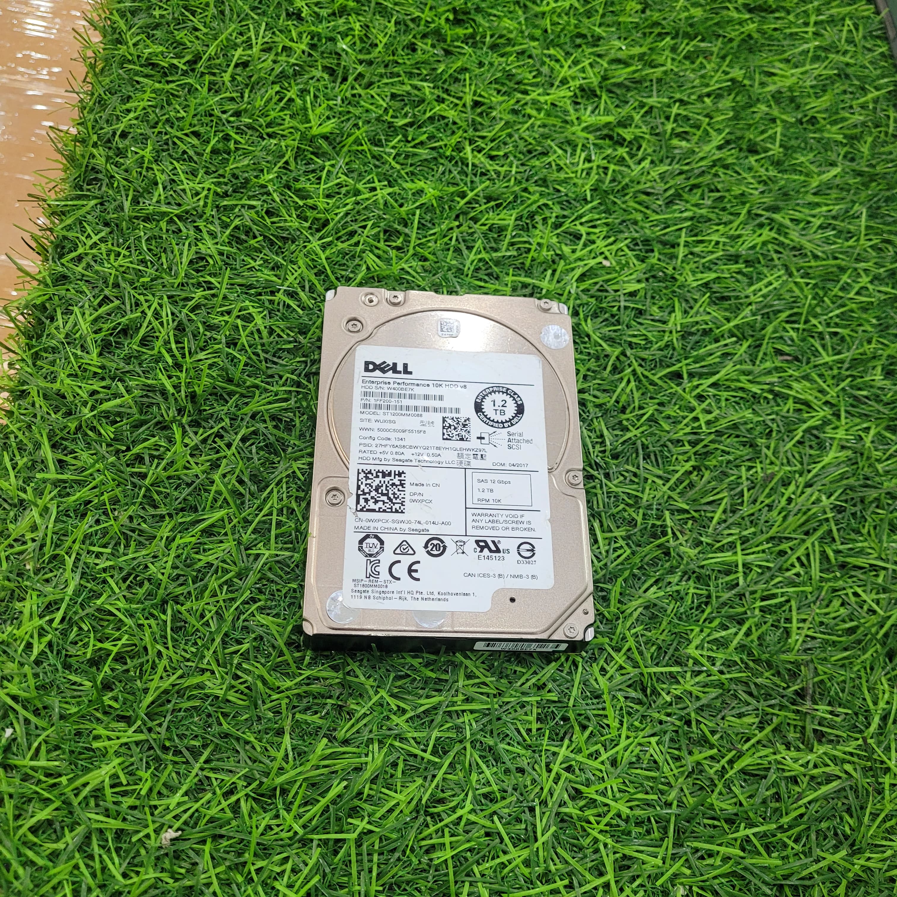 0WXPCX Dell 1.2-TB 12G 10K 2.5 SAS Hard Disk (Refubished) – Saudewala