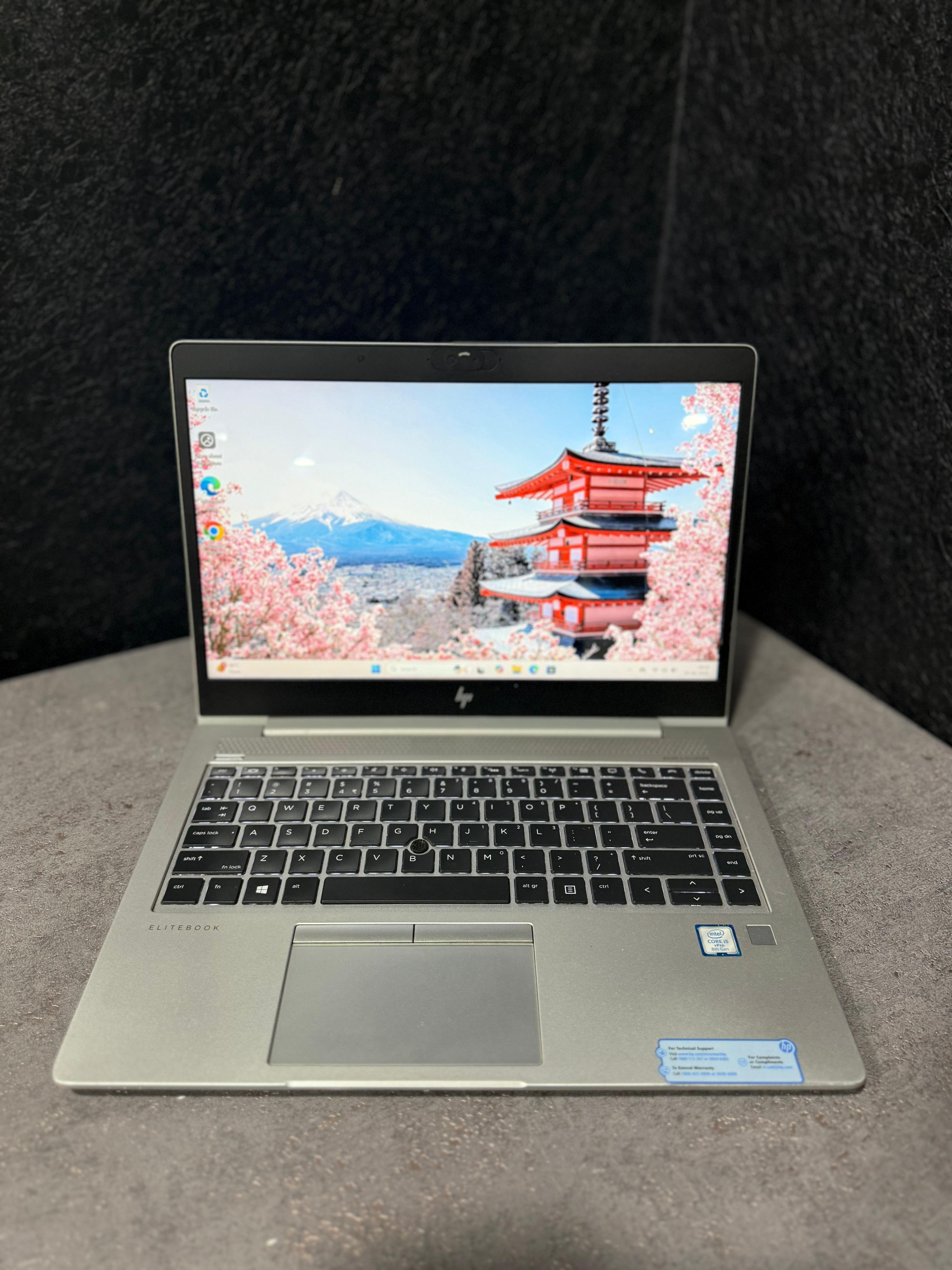 HP Elitebook 840 G6 i5 8th Gen 14 inch FHD Display Laptop Windows