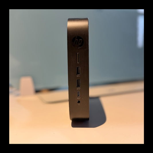 HP T640 Gaming Mini PC AMD Ryzen Embedded R1505G with Windows 10 and MS Office 2021 (Refurbished)