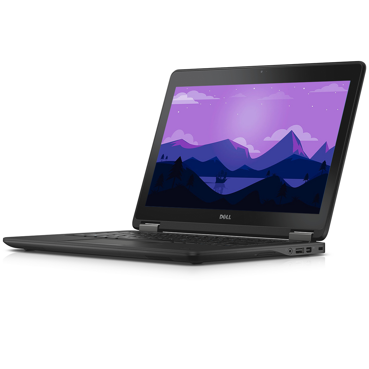 Dell Latitude 7250 Intel Core i5 5th Gen 12.5" HD Display Laptop Windows 10 with MS Office 2016 (Refurbished)