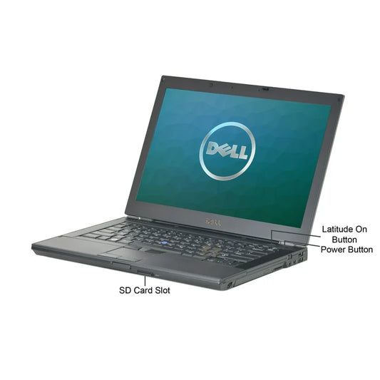Dell Latitude E6410 Intel Core i5 1st Gen 14.1" HD Display Laptop Windows (Tiny 11 ) with MS Office 2016 (Refurbished)