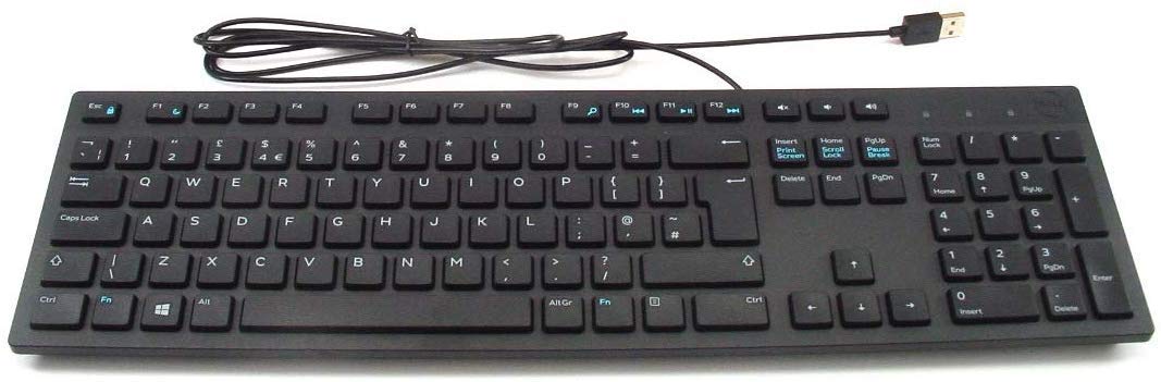 Dell KB216 Wired Multimedia USB Keyboard (refurbished)