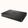 Dell WD15 K17a Monitor Dock in black color with multiple ports including USB-C, HDMI, VGA, and Ethernet.